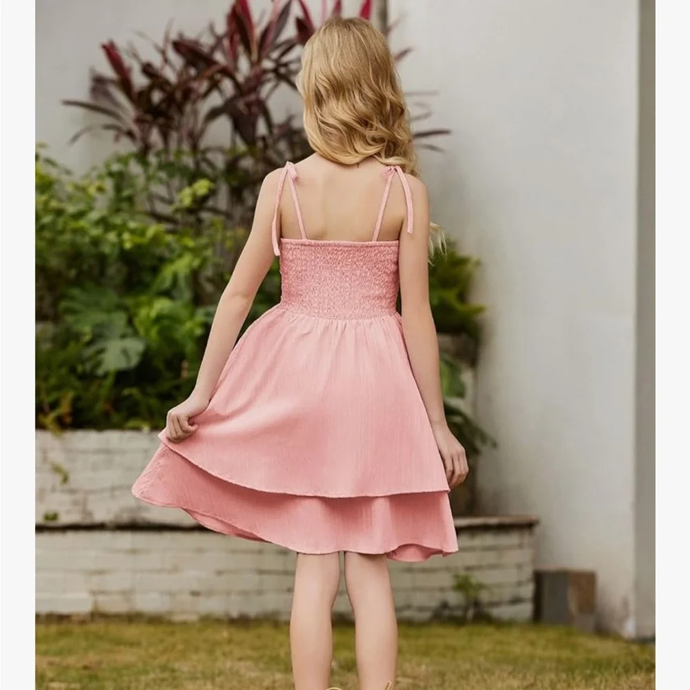 Arshiner Girls spaghetti strap sundress